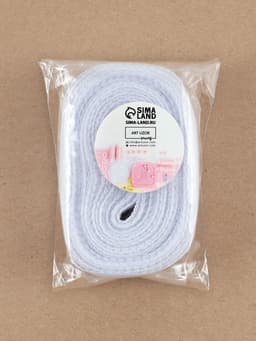 Кружево капроновое, 23 мм, 10±1 м, белое