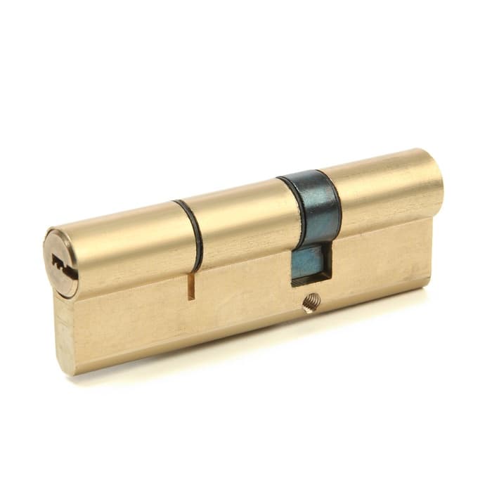 Цилиндровый механизм, 90 мм, латунь, цвет золото