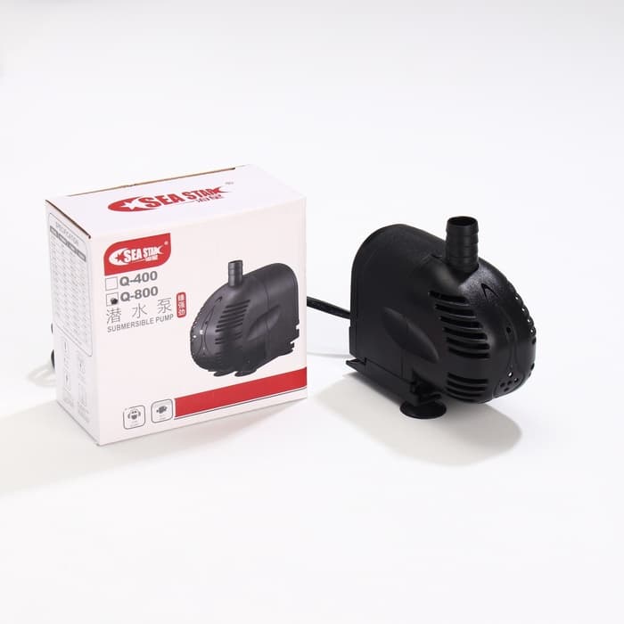 Помпа фонтанная Sea Star Q-800, 800 л/ч, 15 Вт, высота подъема воды 0.9 м