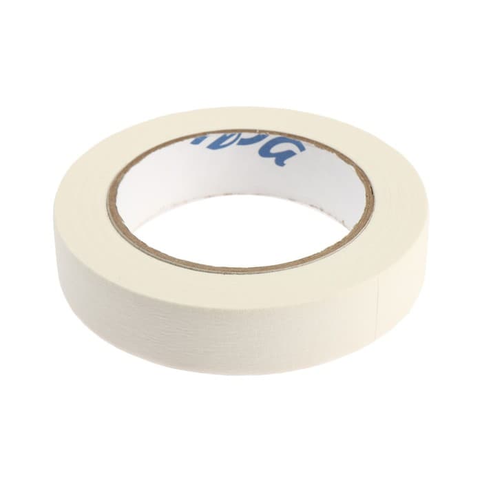 Лента малярная ТУНДРА, самоклеящаяся, бумажная основа, 120 мкм, 24 мм × 50 м