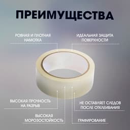 Лента малярная ТУНДРА, самоклеящаяся, бумажная основа, 120 мкм, 36 мм × 50 м
