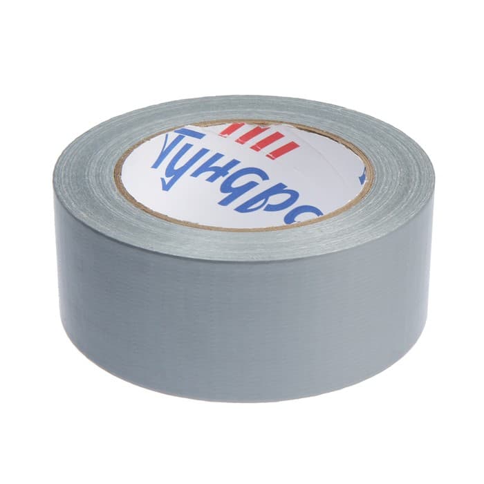 Лента армированная ТУНДРА, самоклеящаяся, стеклотканевая, 160 мкм, 48 мм × 40 м