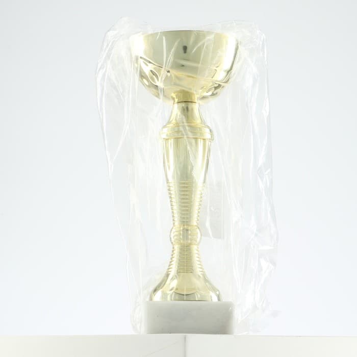 Кубок 150С, наградная фигура, золото, подставка камень, 17.3 см