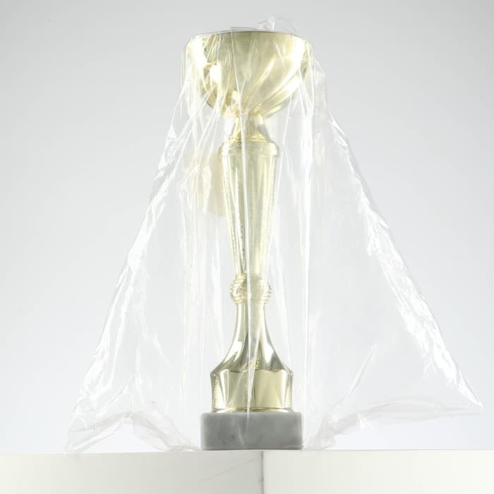 Кубок 151С, наградная фигура, золото, подставка камень, 22 см