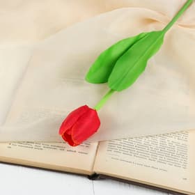 Цветы искусственные «Тюльпан», h=32 см, d=5 см, МИКС
