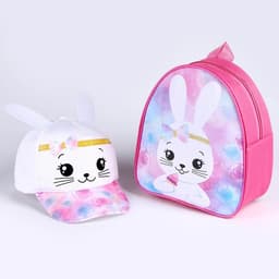 Детский набор «Зайка»: рюкзак, кепка