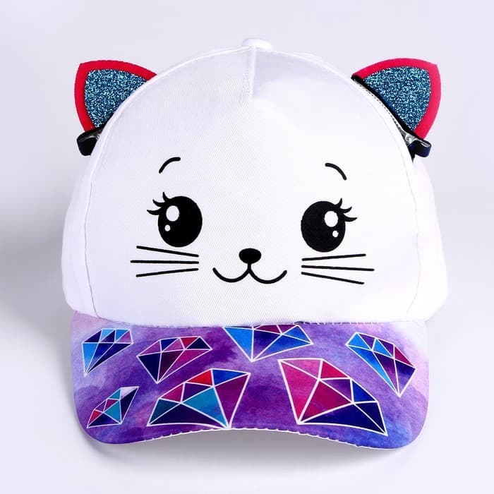 Детский набор «Кошечка», рюкзак 21×25 см, кепка р-р. 52-54 см