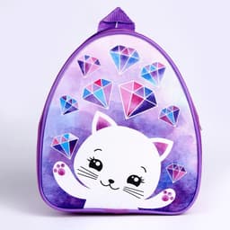 Детский набор «Кошечка», рюкзак 21×25 см, кепка р-р. 52-54 см