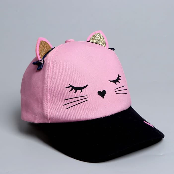 Детский набор «Киска», рюкзак 21×25 см, кепка р-р. 52-54 см