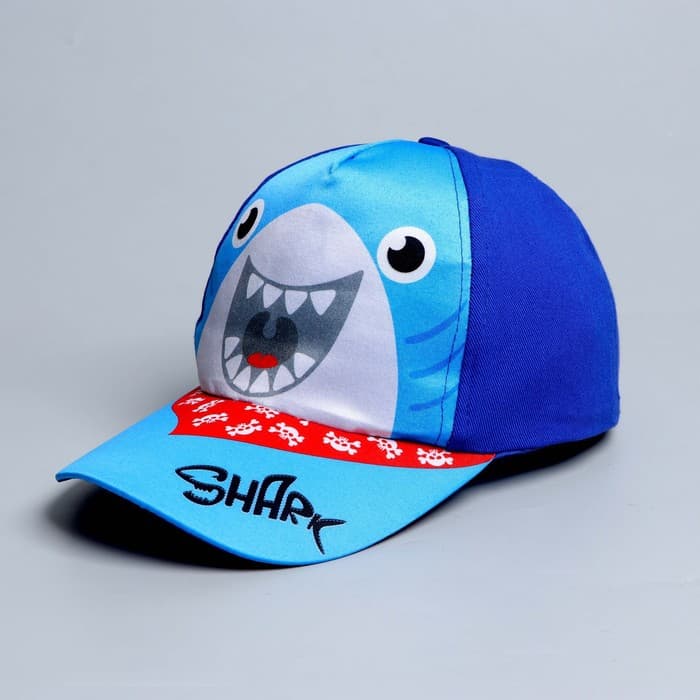 Детский набор «Акула». рюкзак, кепка, р-р. 52-54 см