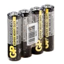 Батарейка солевая GP Supercell Super Heavy Duty, AA, R6-4S, 1.5 В, спайка, 4 шт.