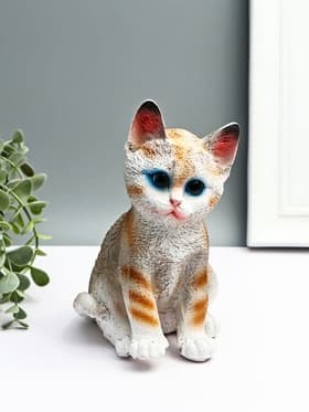 Копилка для денег «Котёнок», полистоун, 19.5×14 см