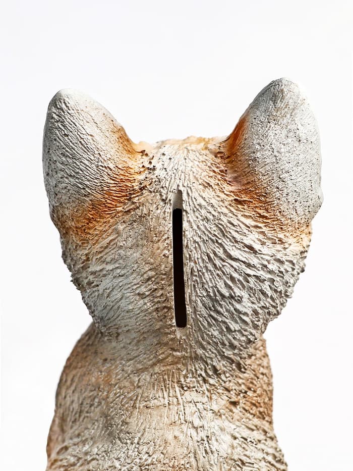 Копилка для денег «Котёнок», полистоун, 19.5×14 см