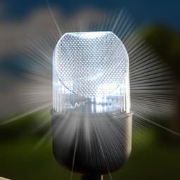 Садовая фигура - фонарь из полистоуна «Белка с орешком», 24×12×24 см