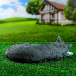 Садовая фигура из полистоуна «Кот Кузя», 13×24×40 см