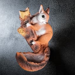 Подвесной декор из полистоуна «Белка на ветке», 26×19 см