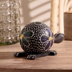 Сувенир маятник «Черепаха с качающейся головой», 17×10×10 см, дерево