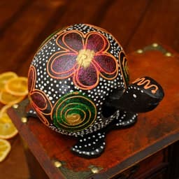 Сувенир маятник «Черепаха с качающейся головой», 17×10×10 см, дерево