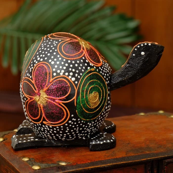 Сувенир маятник «Черепаха с качающейся головой», 17×10×10 см, дерево