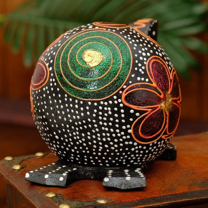 Сувенир маятник «Черепаха с качающейся головой», 17×10×10 см, дерево