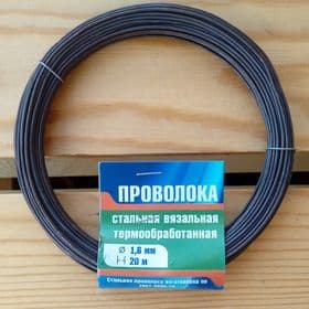Проволока вязальная, термообработанная, 1.6 мм×20 м