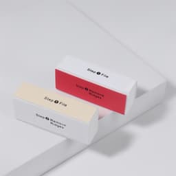 Баф для полировки ногтей, четырёхсторонний, 9×3.5×2.5 см, цвет МИКС