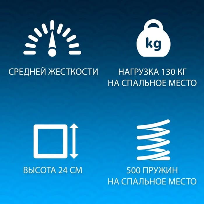 Матрас Фабрика сна Orto Massage TFK, размер 90×200 см, высота 24 см, чехол жаккард