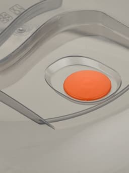 Крышка для СВЧ Виолет, d=26 см, с клапаном, пластик, серый