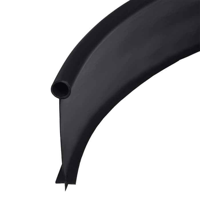 Лента бордюрная, 10 см×10 м, толщина 1 мм, пластиковая, чёрная, KANTA