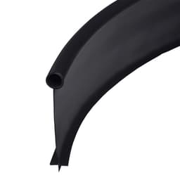 Лента бордюрная, 10 см×10 м, толщина 1 мм, пластиковая, чёрная, KANTA