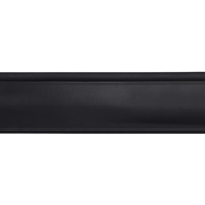 Лента бордюрная, 10 см×10 м, толщина 1 мм, пластиковая, чёрная, KANTA