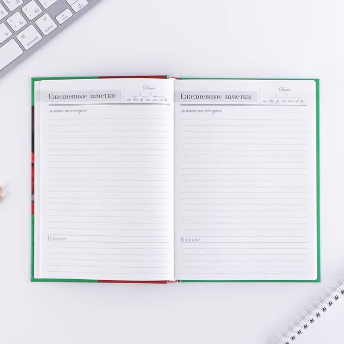 Ежедневник недатированный, А5, 160 л., твердая обложка «Ежедневник учителя»