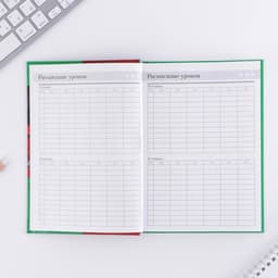 Ежедневник недатированный, А5, 160 л., твердая обложка «Ежедневник учителя»