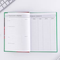 Ежедневник недатированный, А5, 160 л., твердая обложка «Ежедневник учителя»