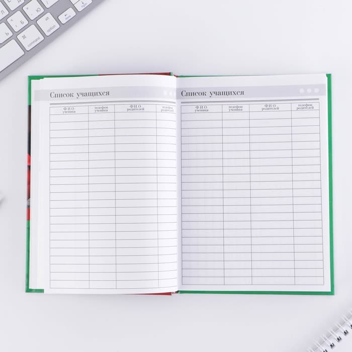 Ежедневник недатированный, А5, 160 л., твердая обложка «Ежедневник учителя»