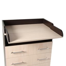 Комод пеленальный «Клик Мебель. Гермес», 3 ящика, 1000×800×440(730) мм, цвет венге/дуб молочный