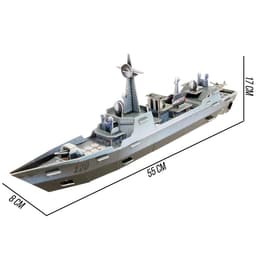 Конструктор 3D картонный «Военный корабль»