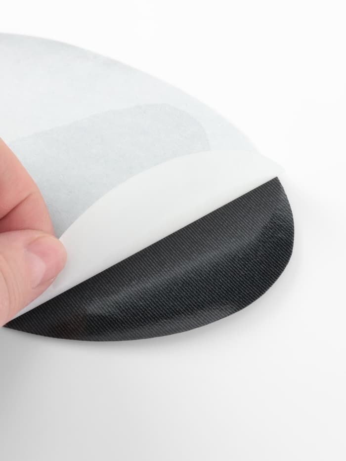 Заплатки для одежды, 15.5×9.5 см, термоклеевые, 2 шт., чёрные