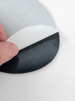 Заплатки для одежды, 15.5×9.5 см, термоклеевые, 2 шт., тёмно-серые