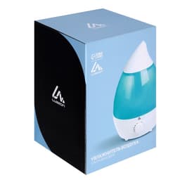 Увлажнитель воздуха Luazon LHU-04, ультразвуковой, 2 л, 35 м², 18 Вт, бело-голубой