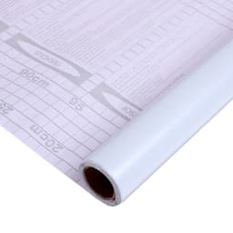 Плёнка самоклеящаяся 0.45×3 м, 80 мкм, белая
