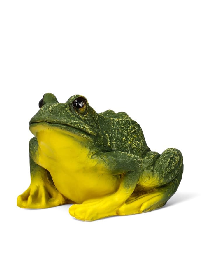 Садовая фигура из полистоуна «Лягушка», 18×15×23 см