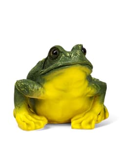 Садовая фигура из полистоуна «Лягушка», 18×15×23 см