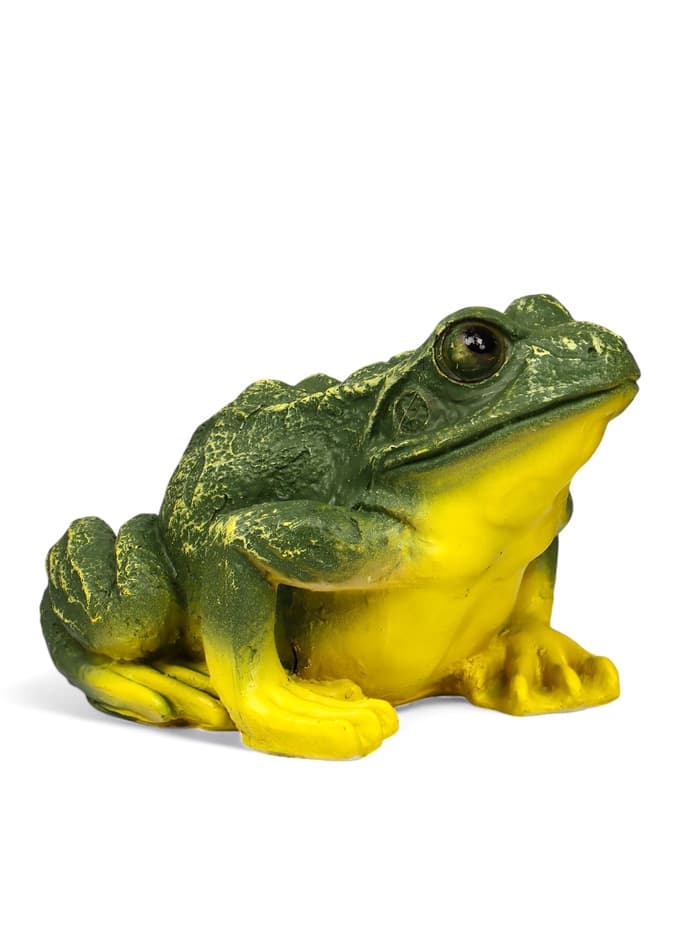 Садовая фигура из полистоуна «Лягушка», 18×15×23 см