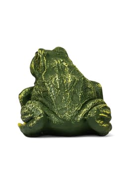 Садовая фигура из полистоуна «Лягушка», 18×15×23 см