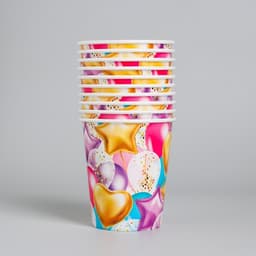 Стакан одноразовый бумажный «Шары», 250 мл