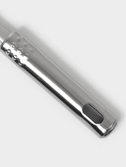 Вилка для мяса Доляна «Стандарт», h=33 см, нержавеющая сталь, серебристая