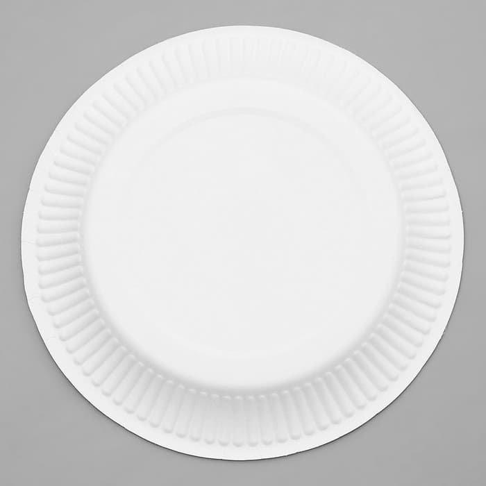 Тарелка одноразовая бумажная «Сегодня можно всё»