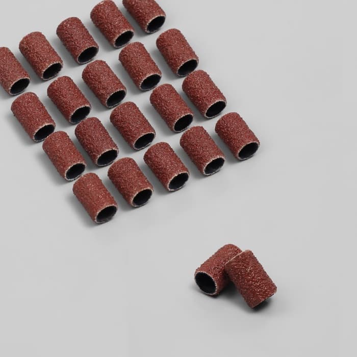 Насадки для педикюра, 20 шт., абразивность 80