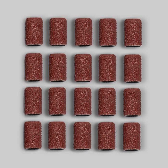 Насадки для педикюра, 20 шт., абразивность 180